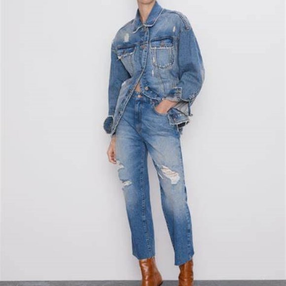 cut off boyfriend jeans